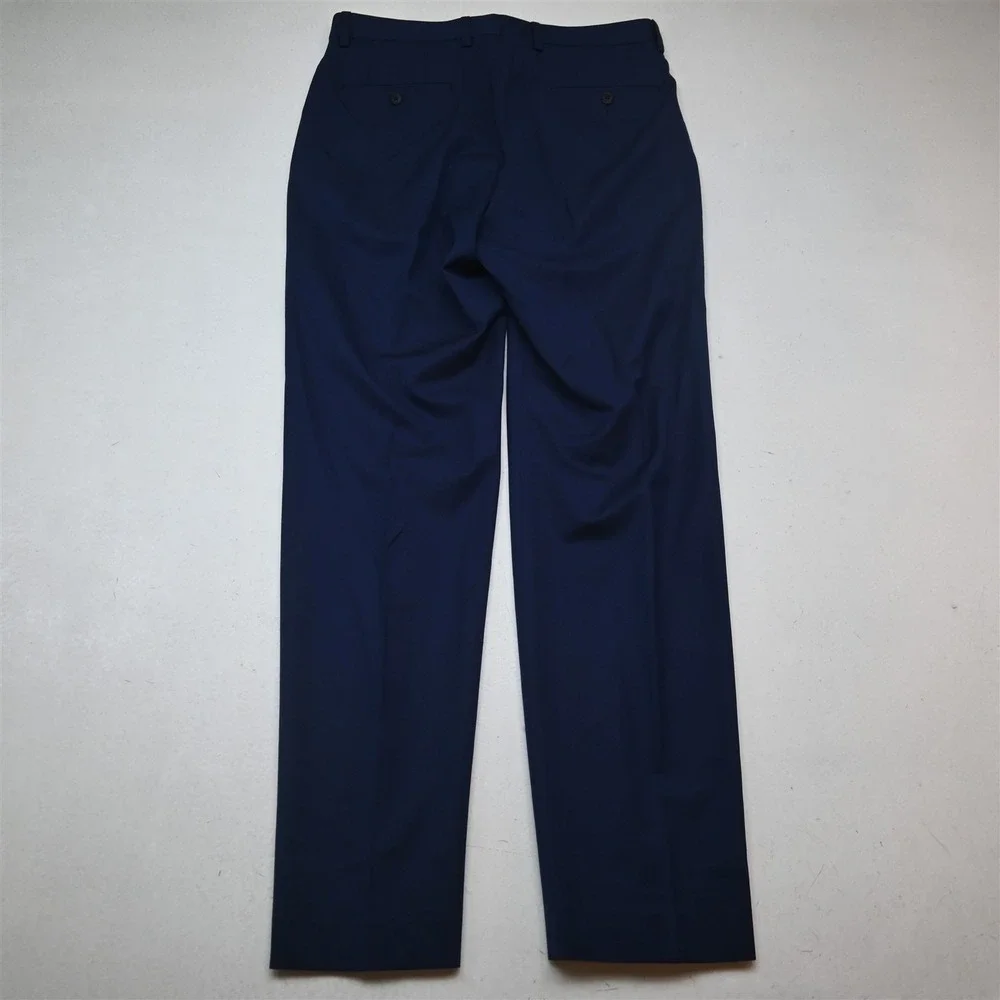 NEW Van Heusen 40L 32x32 Blue Flex Mens Jacket Pants Suit